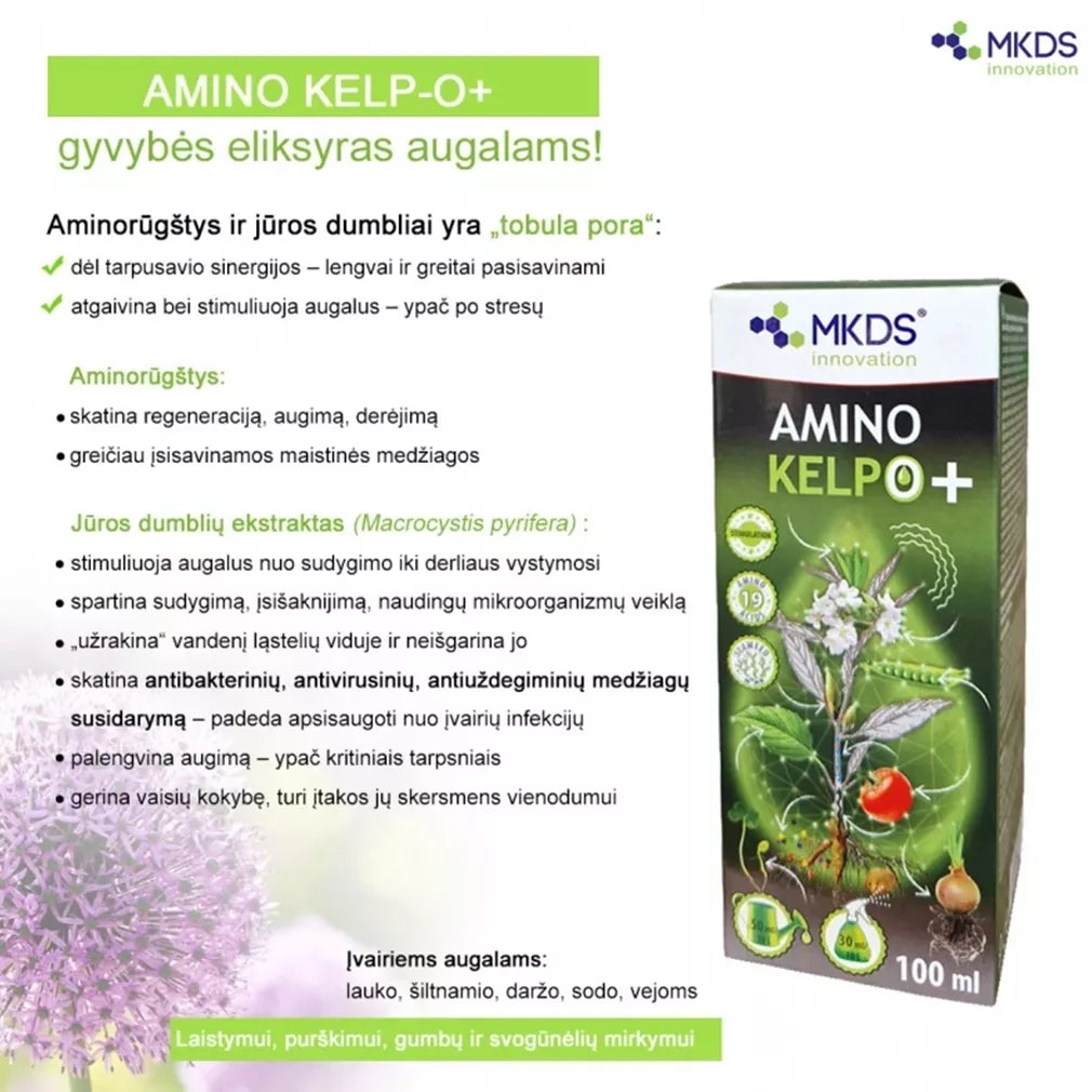 AMINO KELP-O+ aminokyseliny s extraktem z řas, 100 ml