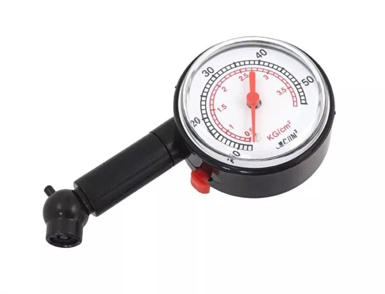 Manometr na měření tlaku v pneumatikách automobilu 0-50 PSI