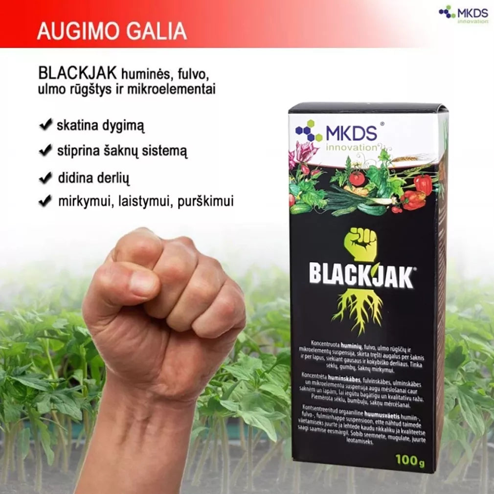 BLACKJAK huminové kyseliny pro zakořenění, 100 ml