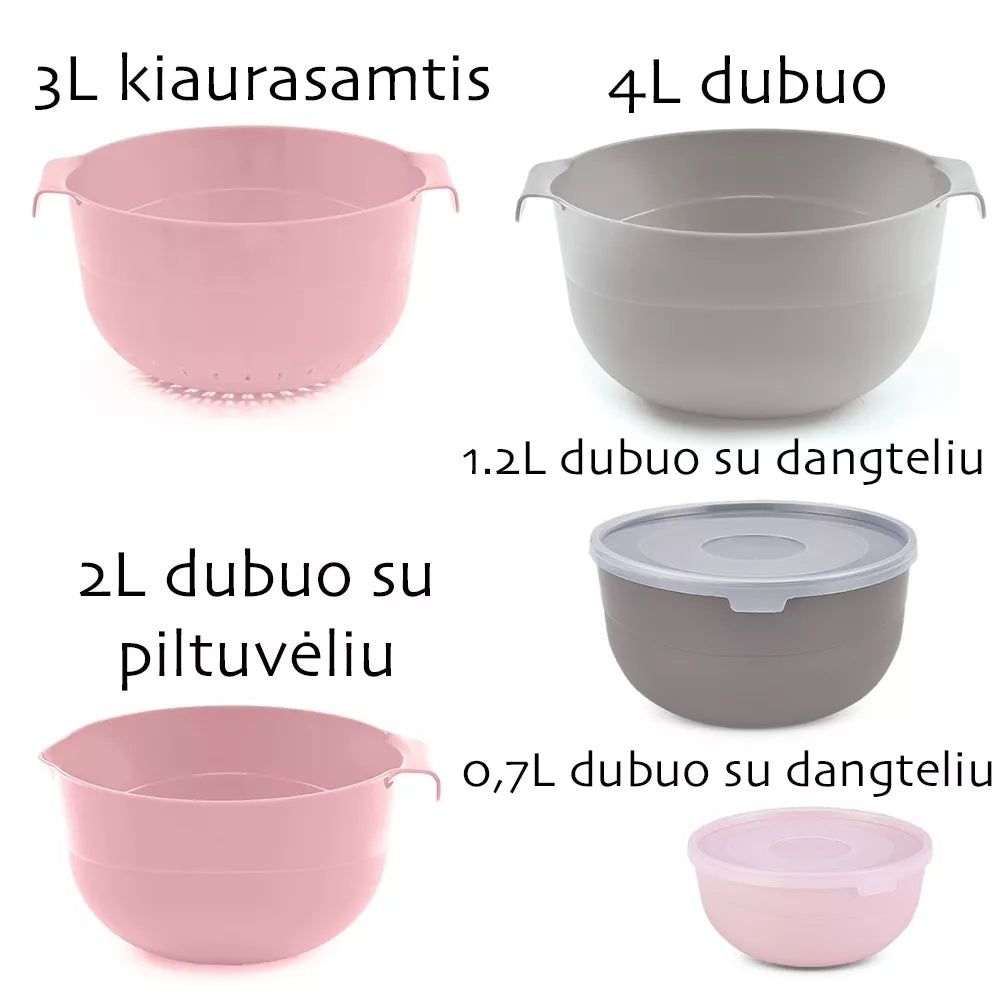 Sada misek, 7dílná.