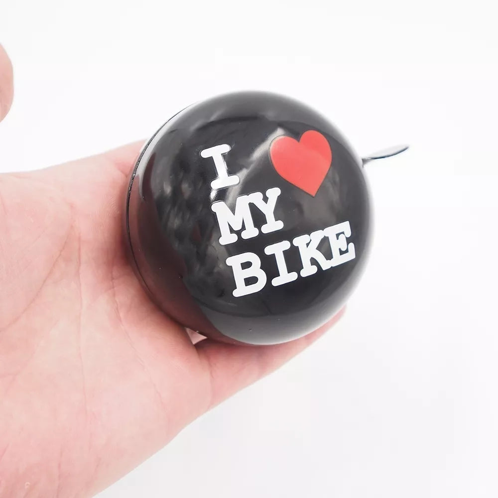 Zvonek na kolo "I love my bike"