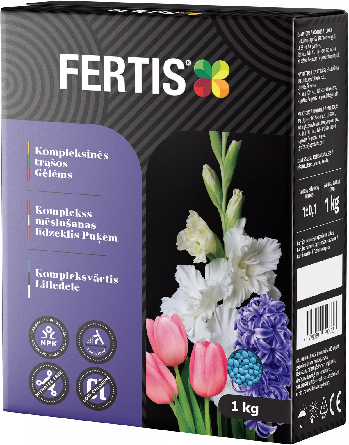 Komplexní hnojivo pro květiny FERTIS, 1kg