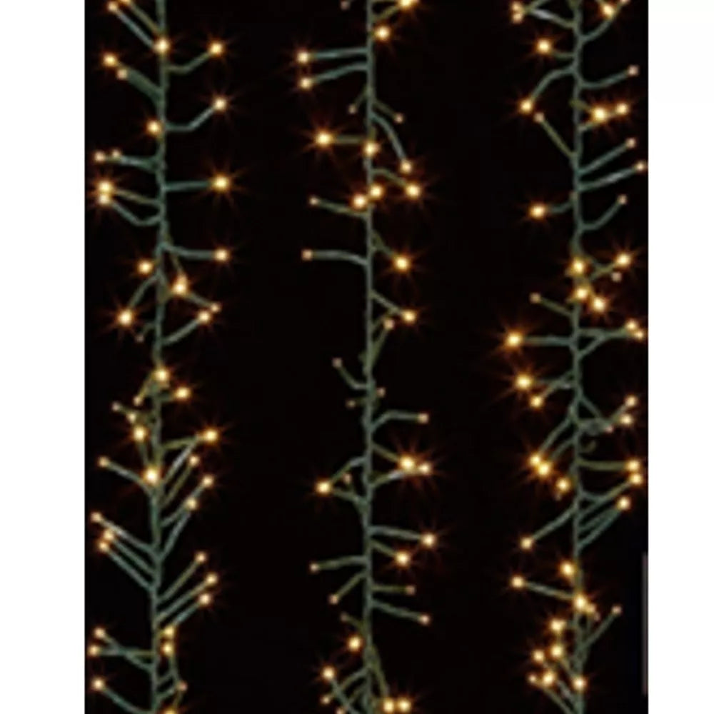 LED girlianda 400 LED, 4 m, šaltai balta