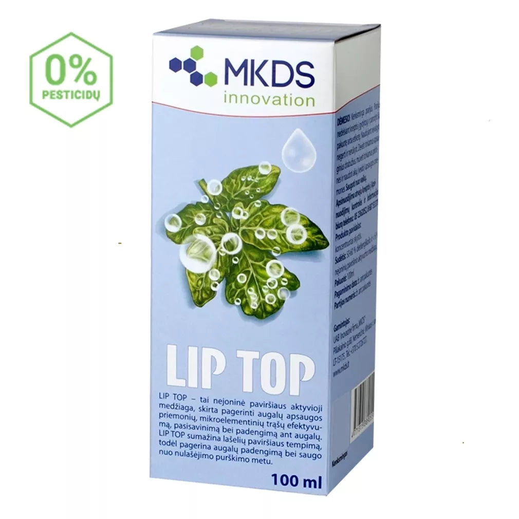 Lip top, 100 ml, pro zvýšení přilnavosti přípravků na ochranu rostlin