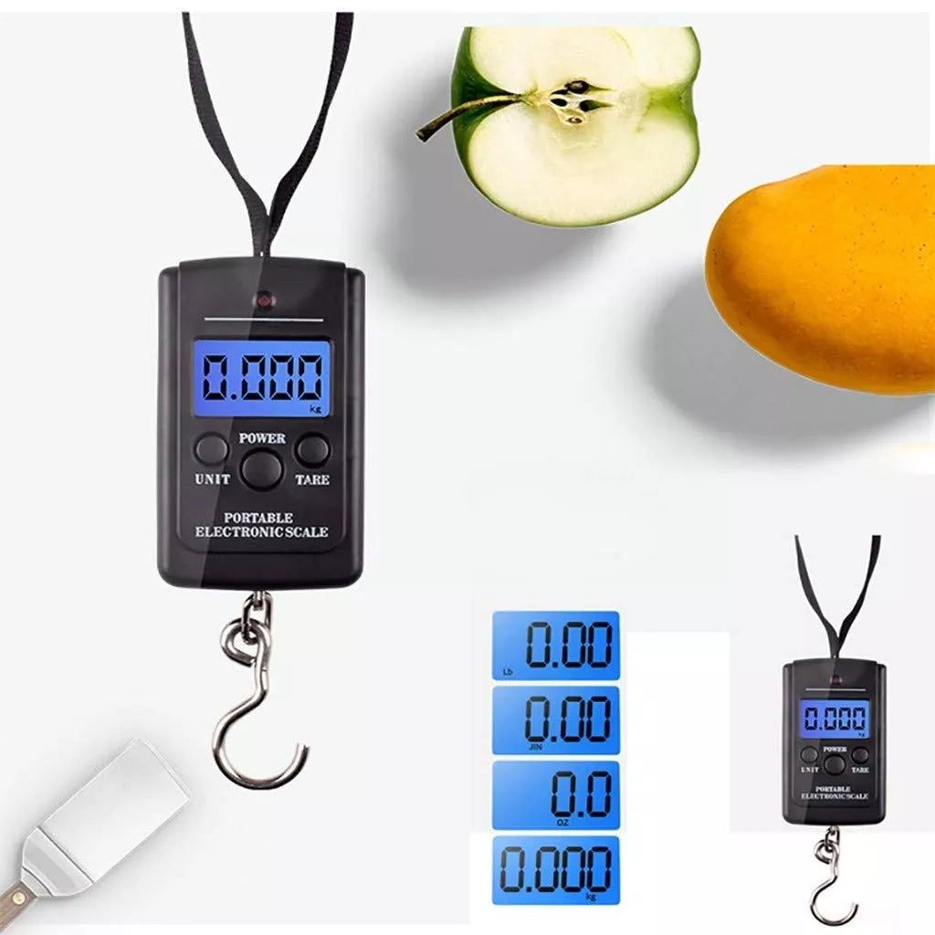 Závěsné elektronické váhy (40kg/10g)