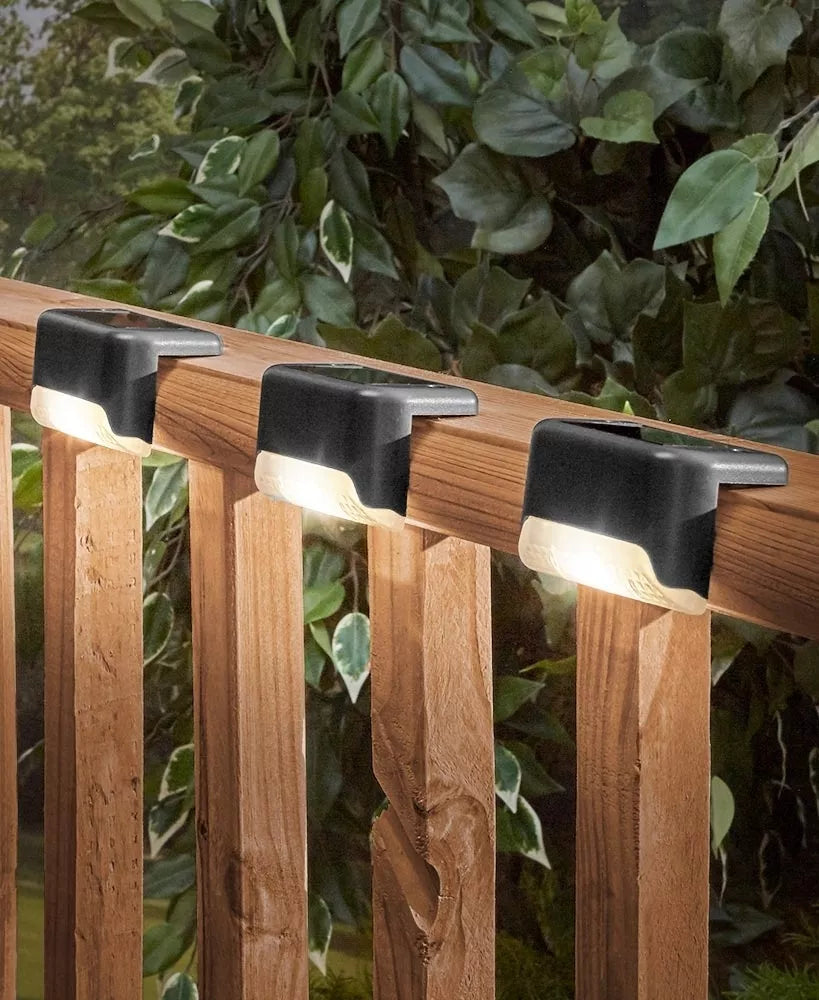 Sada solárních svítidel „Linus“ – 4 ks, LED, teplé bílé světlo