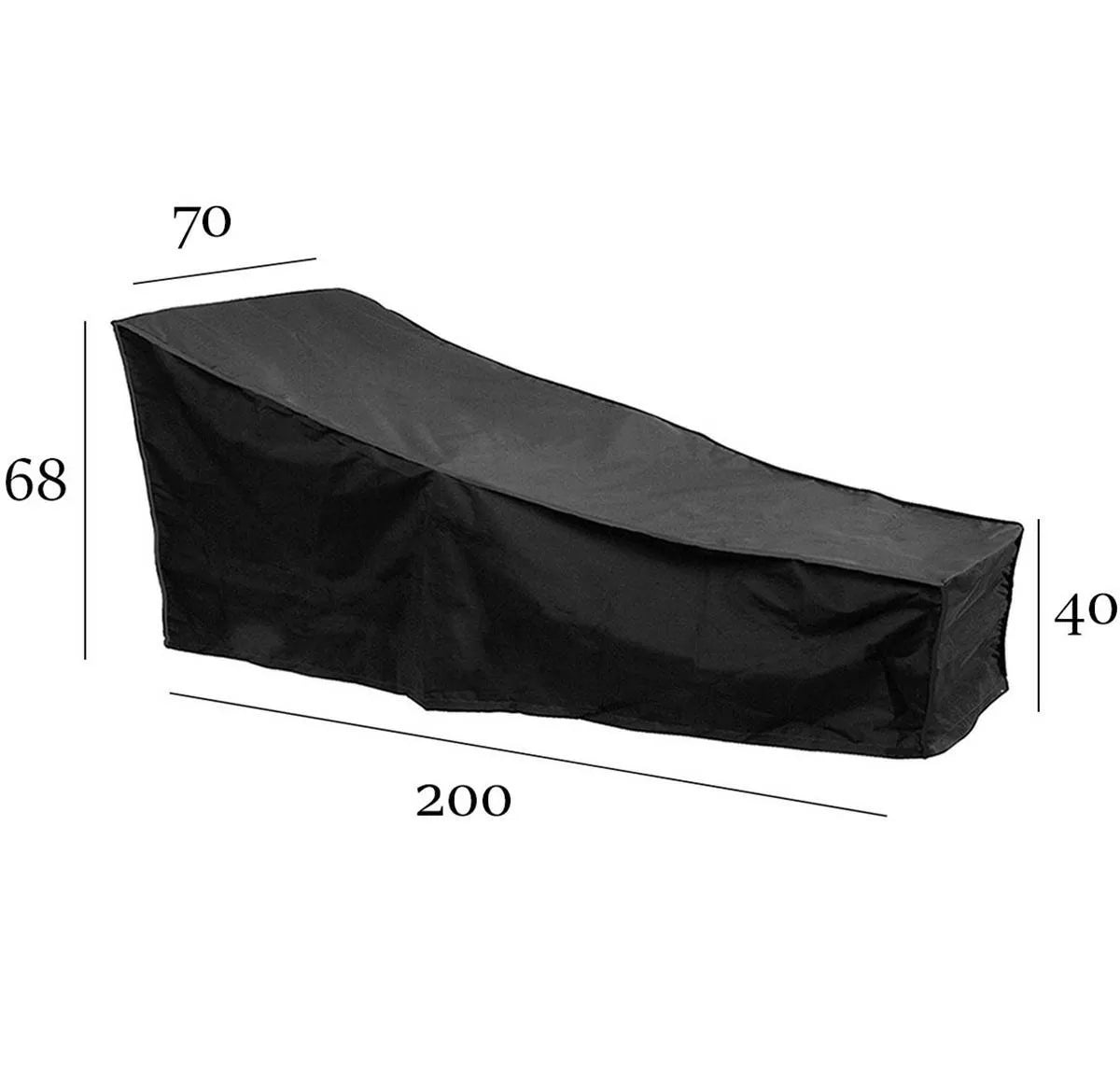 Potah na zahradní lehátko 200x70x40