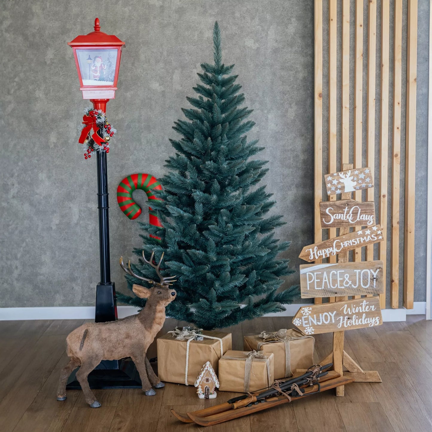 250 cm Dirbtinė Kalėdų eglutė Šiaurinė eglė
