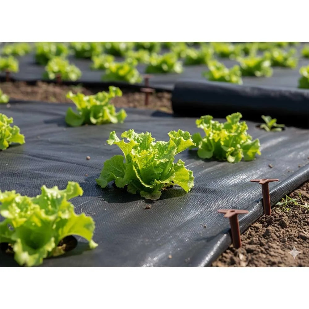 Agrotextilie proti plevelům 1 x 10 m, černá, 50 g/m²