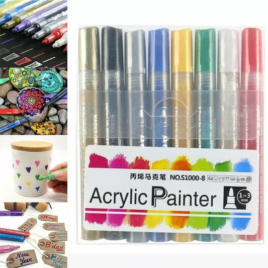 Akriliní i̇daj i̇ng… značky Acrylic Painter 8 ks.