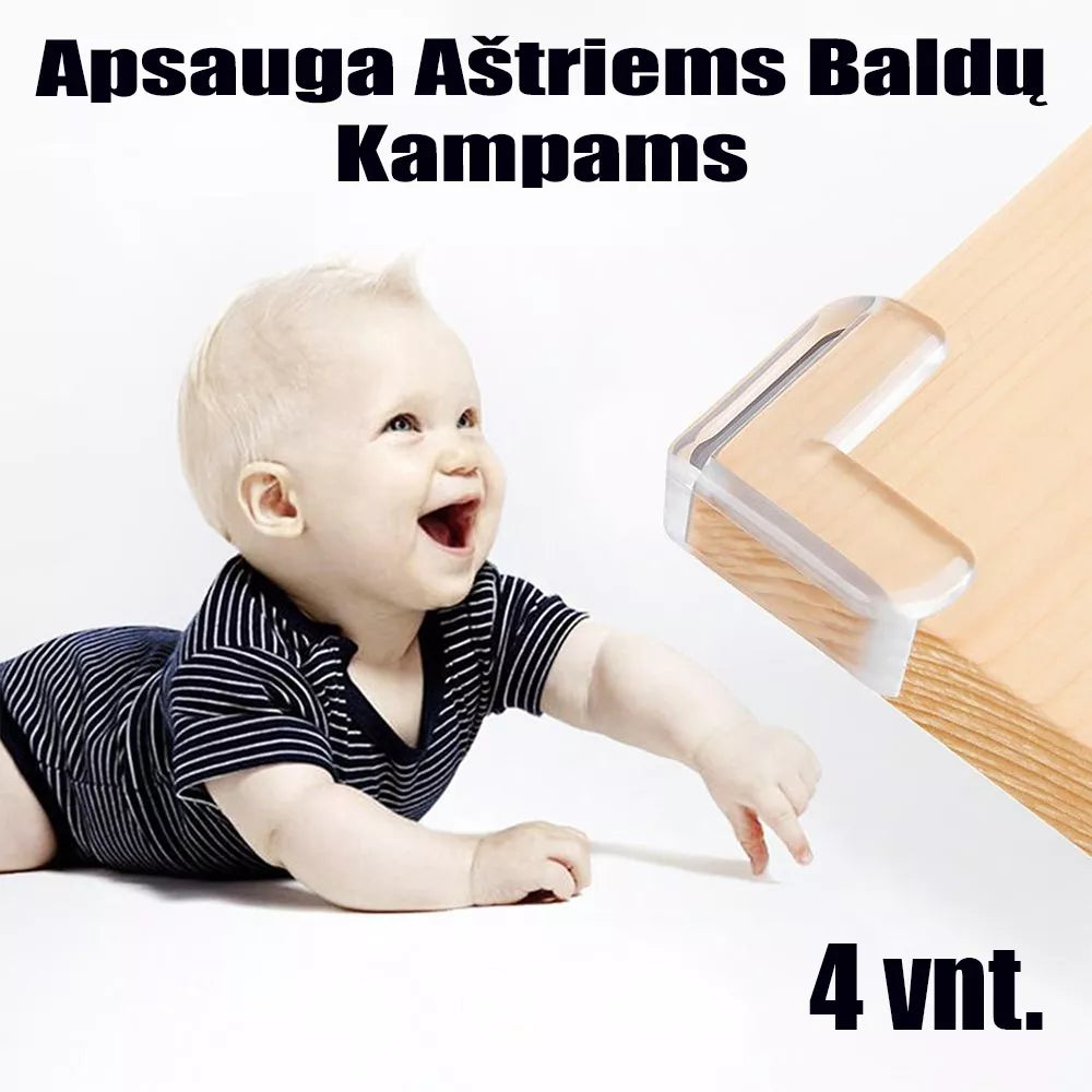 Ochrana na ostré rohy nábytku, 4 ks.