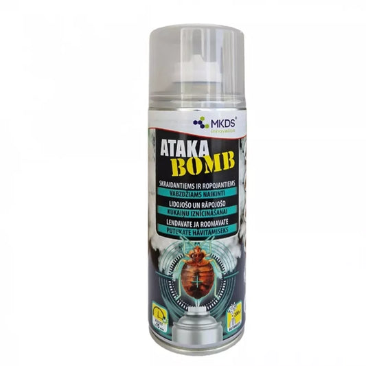 Ataka BOMB insekticid proti létajícím a lezoucímu hmyzu, 400 ml