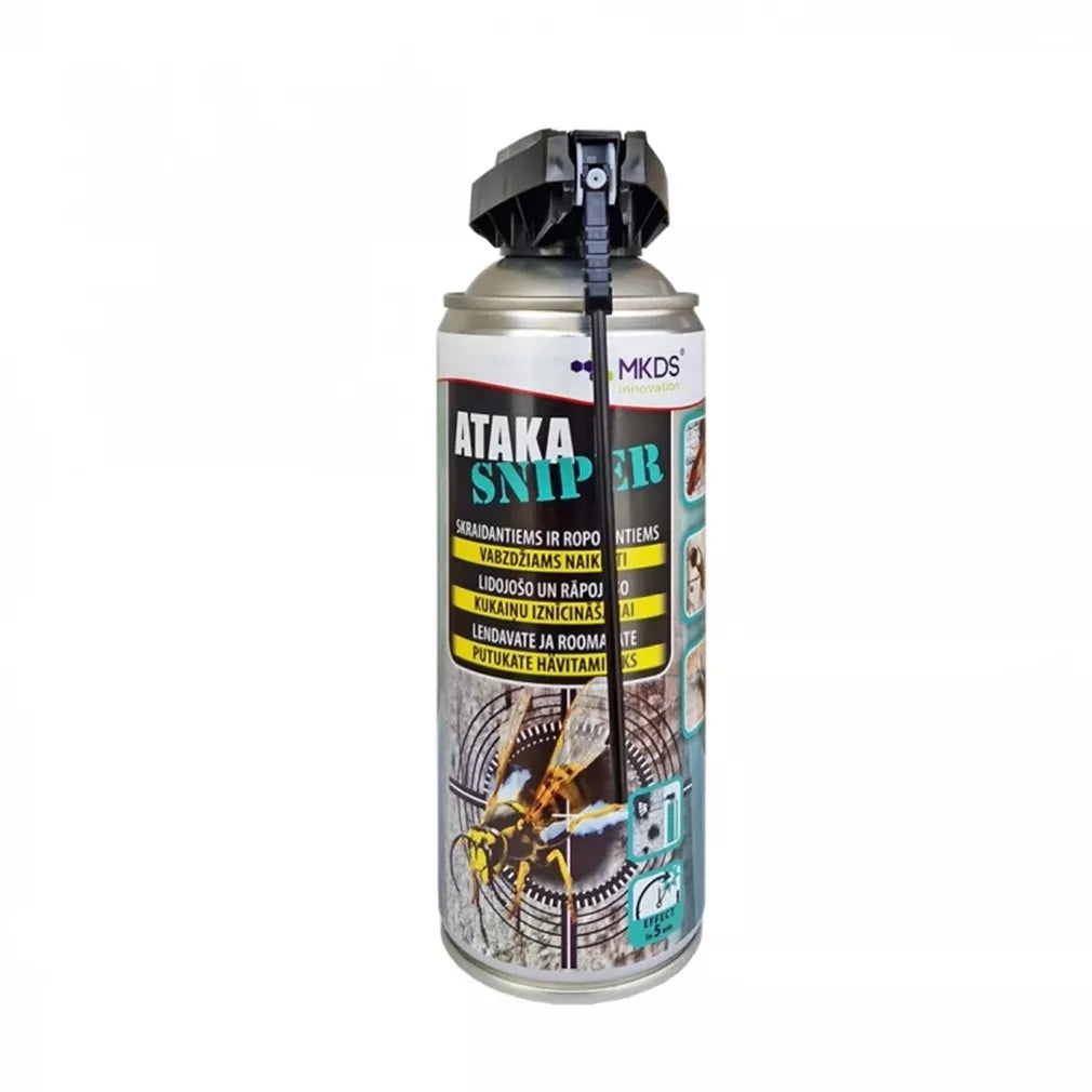 Ataka SNIPER insekticid proti létajícím a lezoucím hmyzům, 400 ml