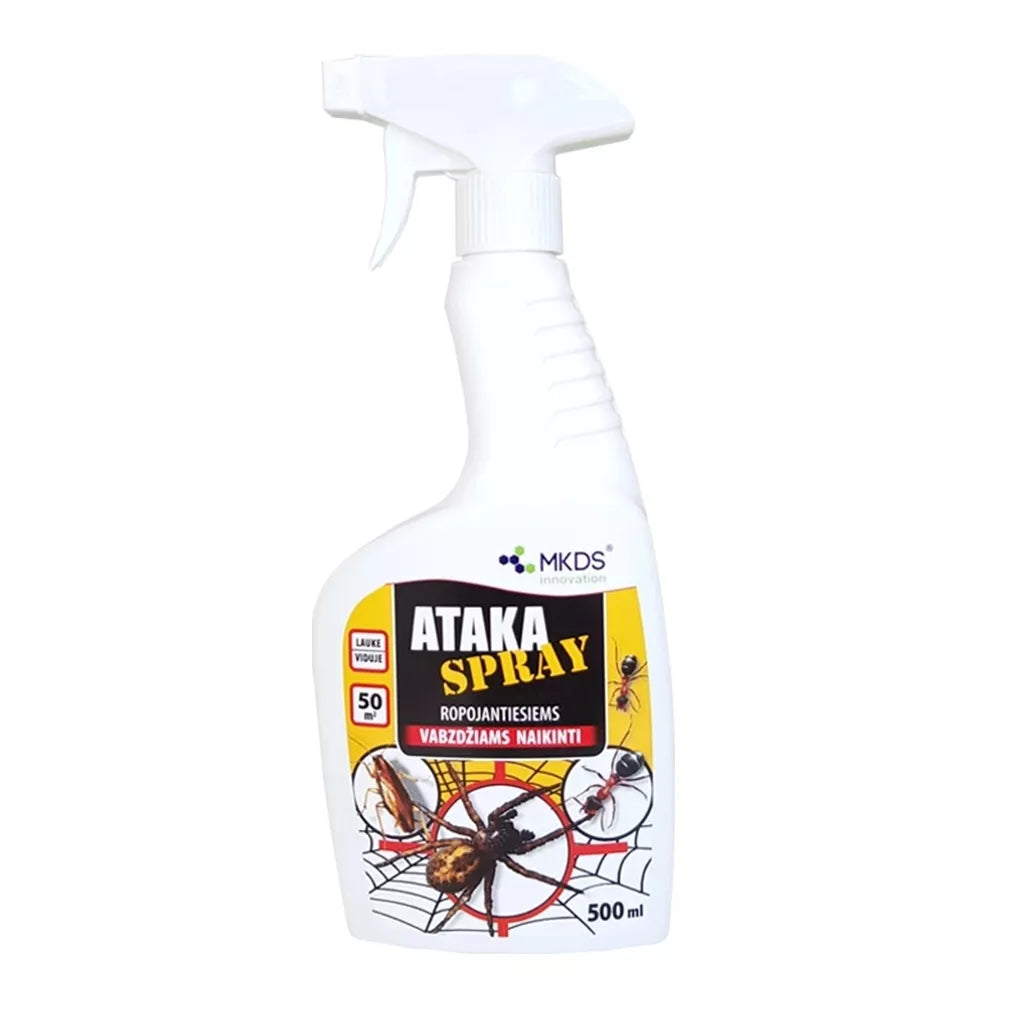 ATAKA SPRAY insekticid na hubení lezoucího hmyzu, 500 ml
