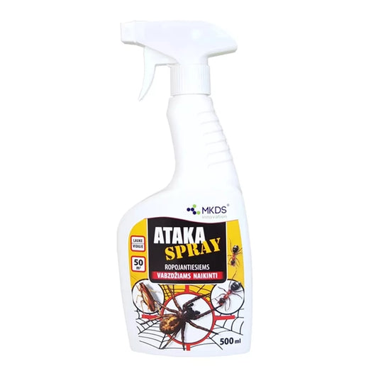 ATAKA SPRAY insekticid na hubení lezoucího hmyzu, 500 ml