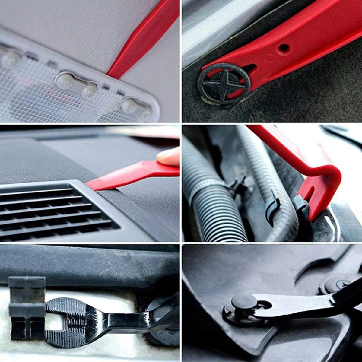 Sada pro demontáž potahů automobilových sedadel