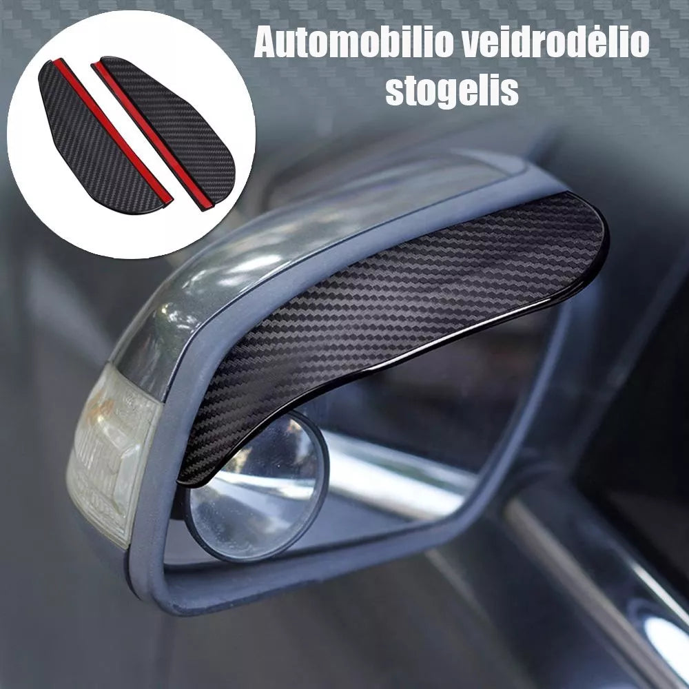 Stříška zpětného zrcátka "Carbon"
