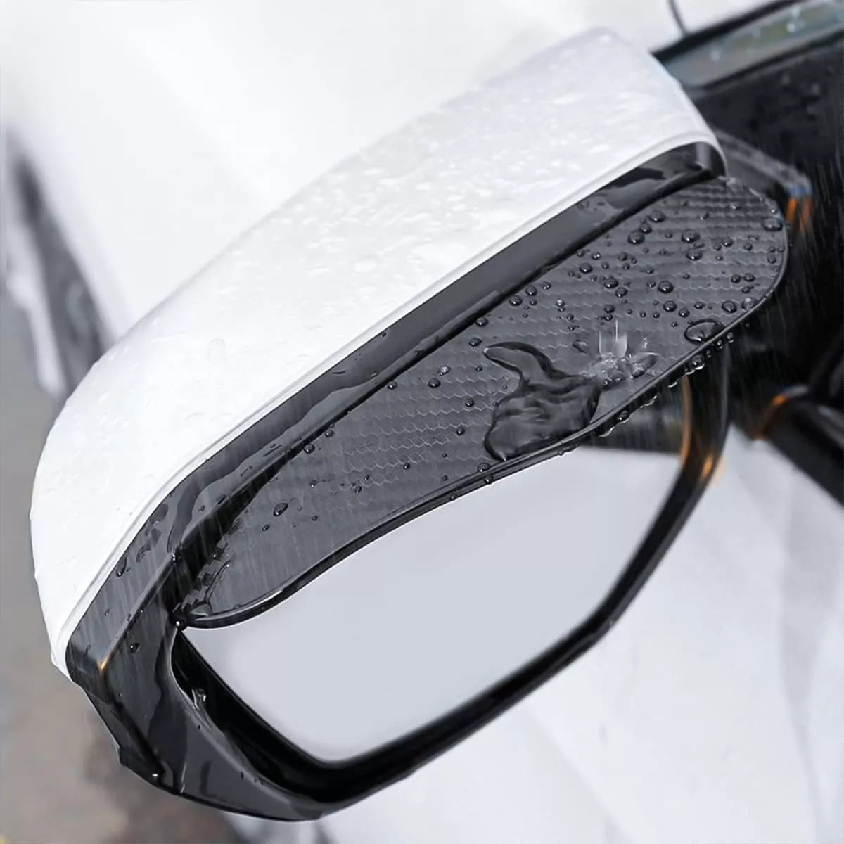 Stříška zpětného zrcátka "Carbon"