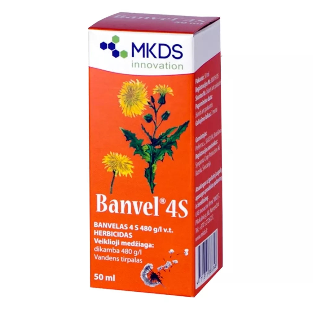 Banvel herbicid na trávníky, 50 ml