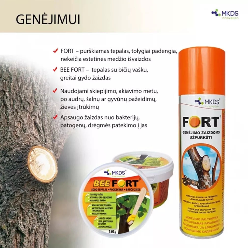 BEE FORT zahradní mast s včelím voskem, 150 g
