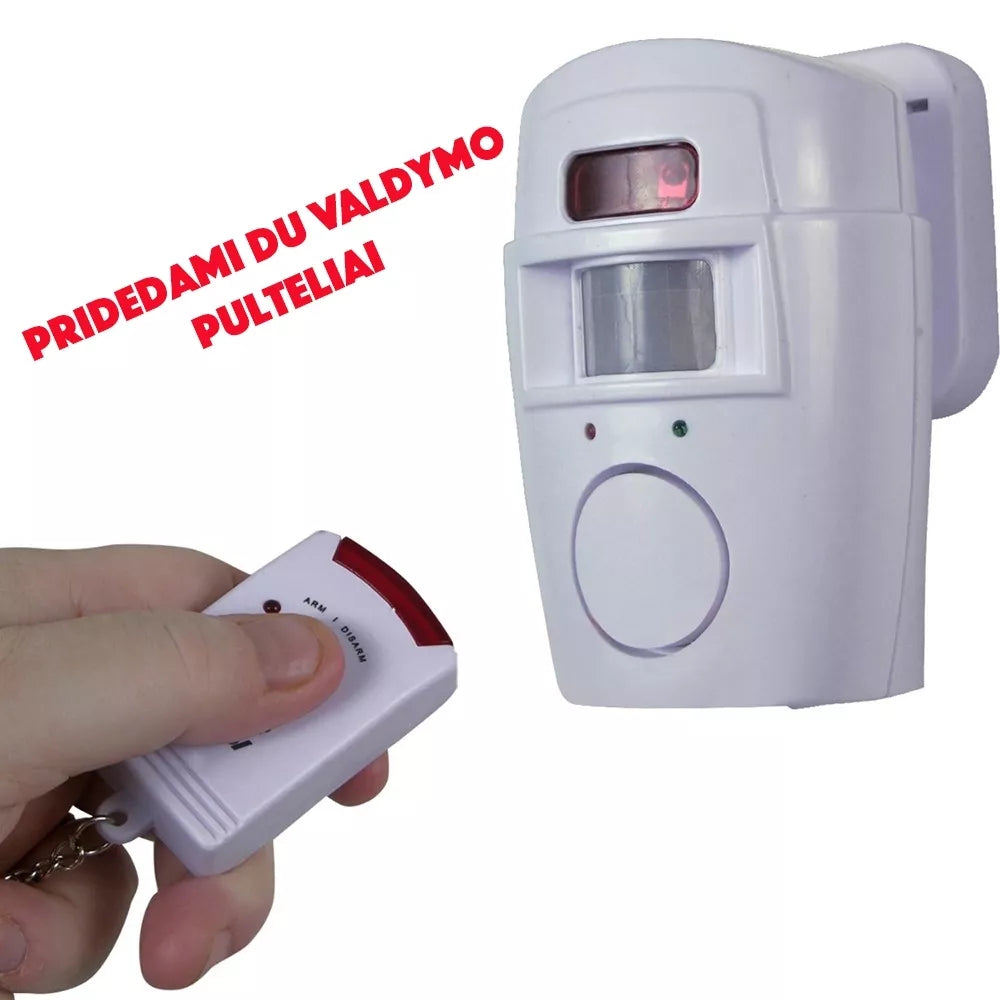Bezdrátový alarm s ovládacím dálkovým ovladačem