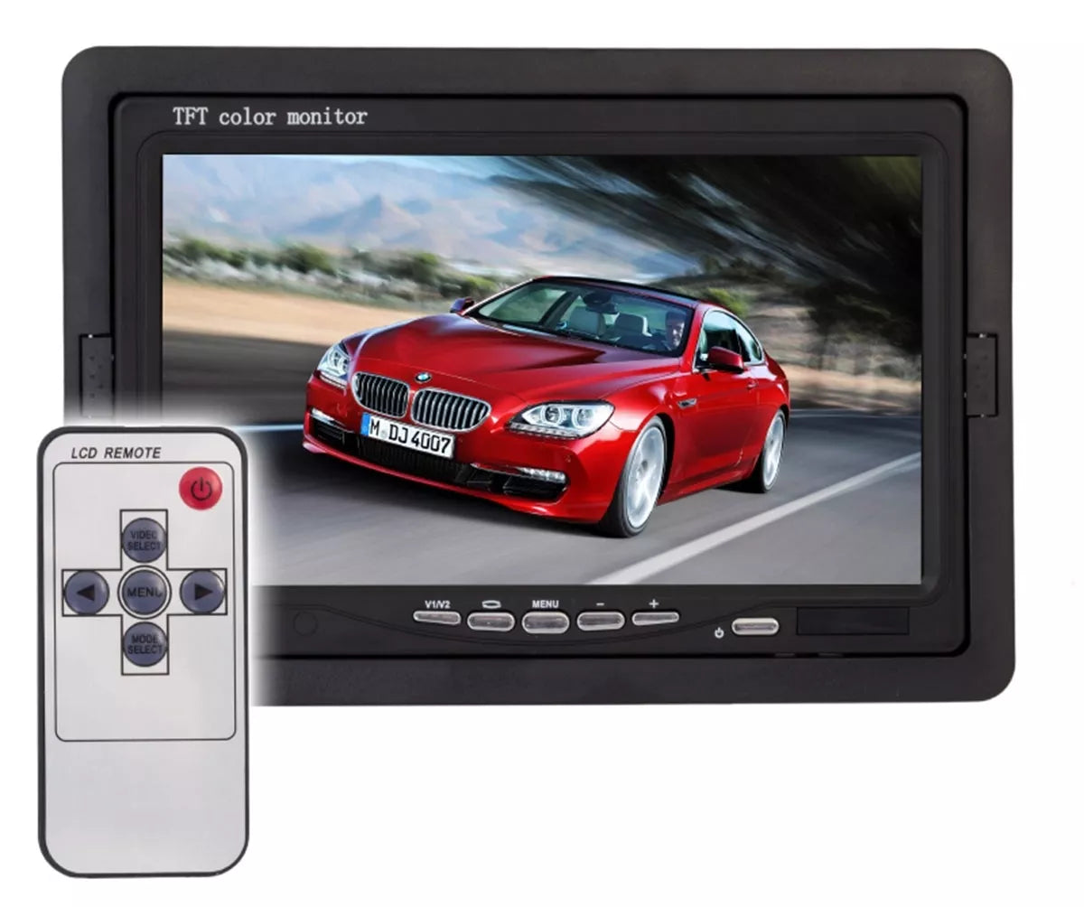Bezdrátová kamera pro sledování zadního pohledu v autě + LCD 7"