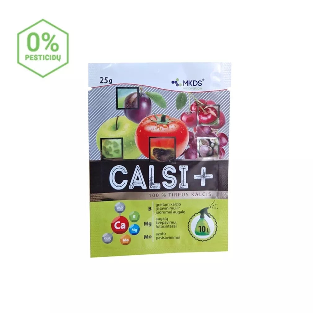 CALSI+ vápníkové hnojivo s mikroprvky B, Mg, Mo, 25 g
