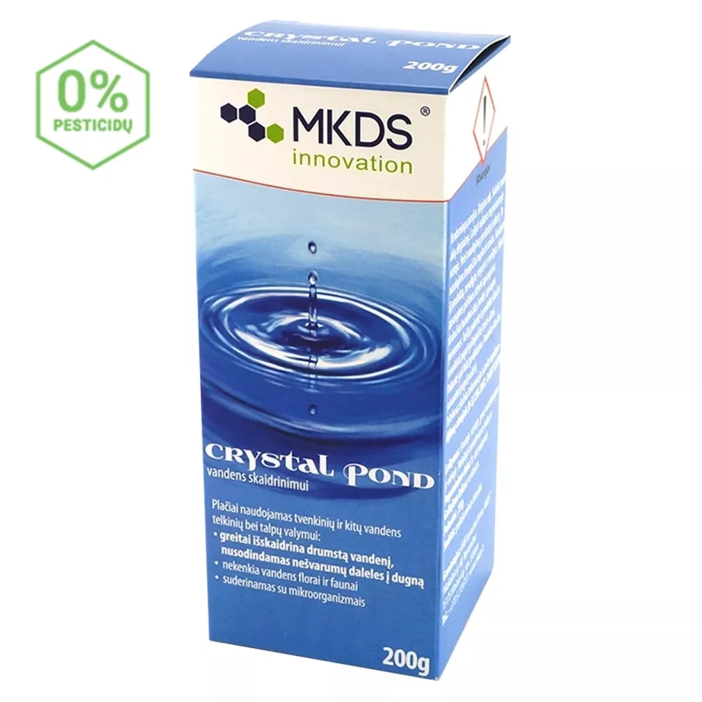 Crystal Pond pro rychlé čištění vody, 200 g