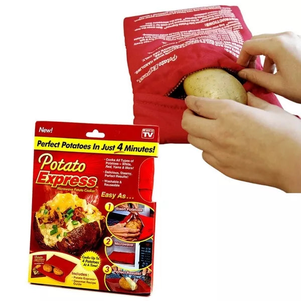 Opakovaně použitelný sáček na pečení brambor "Potato Express"