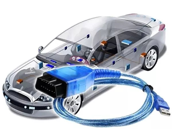 DIAGNOSTICKÝ KABEL OBD2 VAG USB OBD II-4 VAG-COM