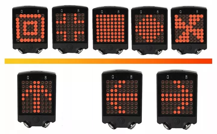 LED světlo na kolo