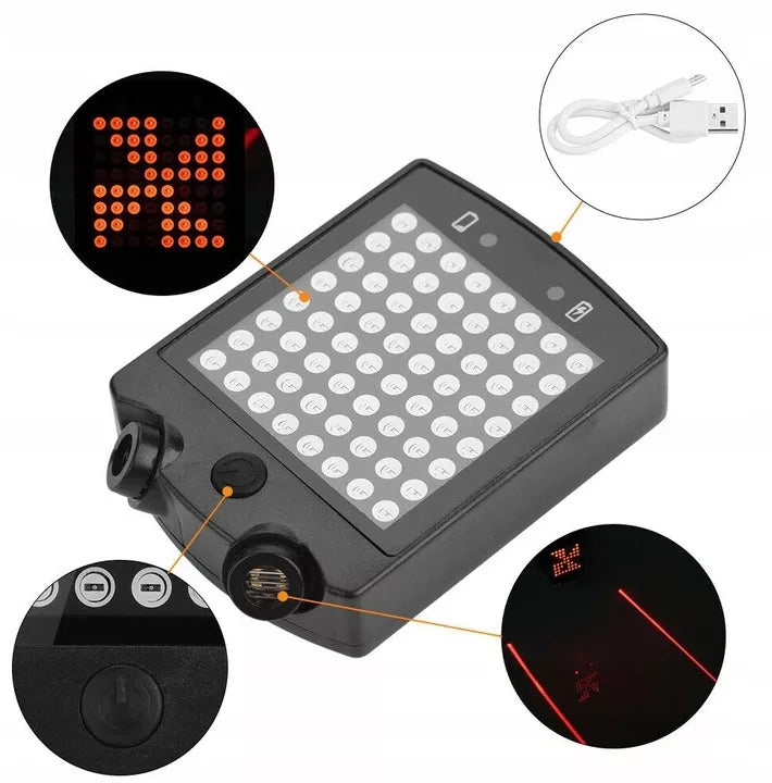 LED světlo na kolo
