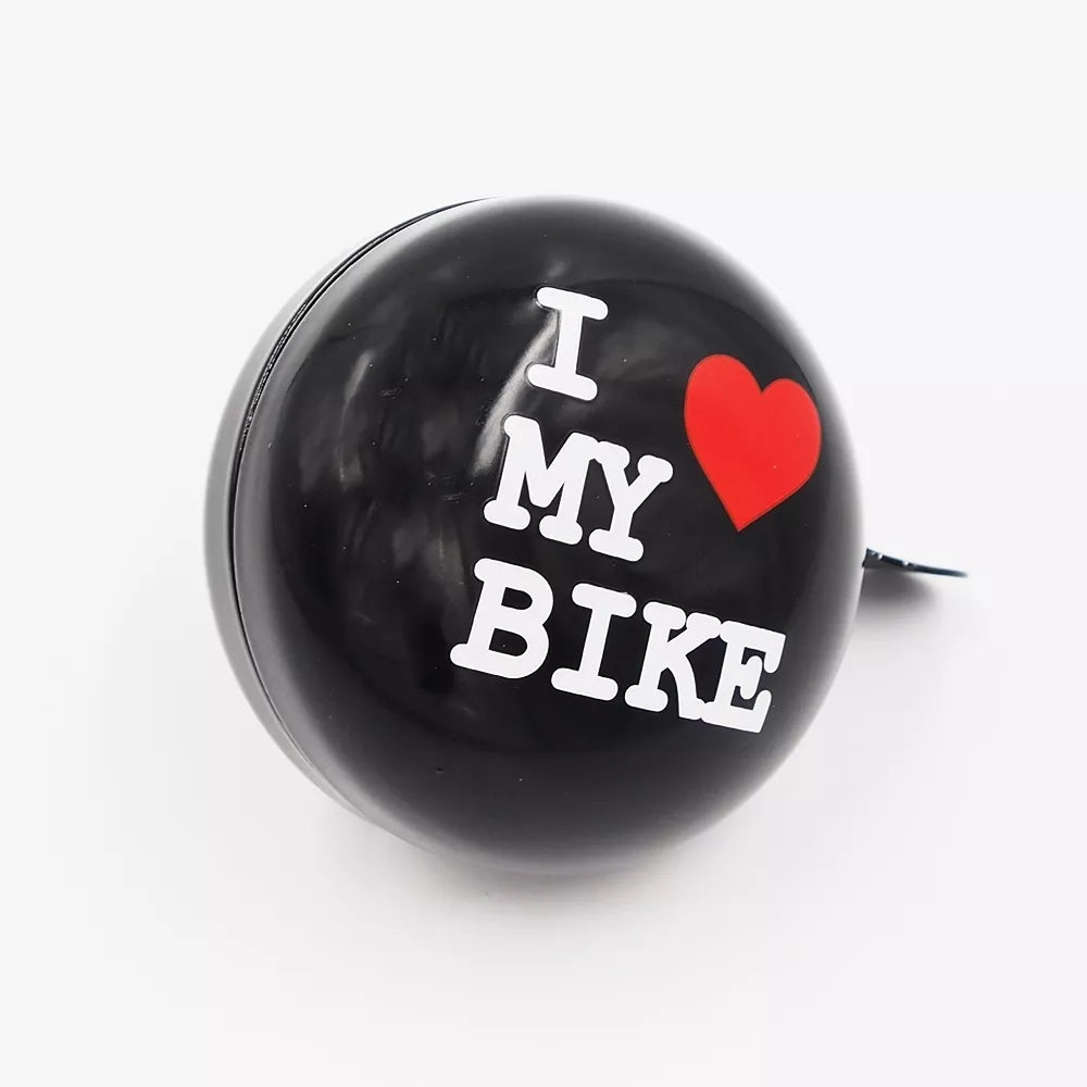 Zvonek na kolo "I love my bike"