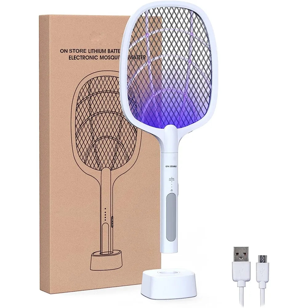Elektrická raketa na hubení hmyzu s nabíjením