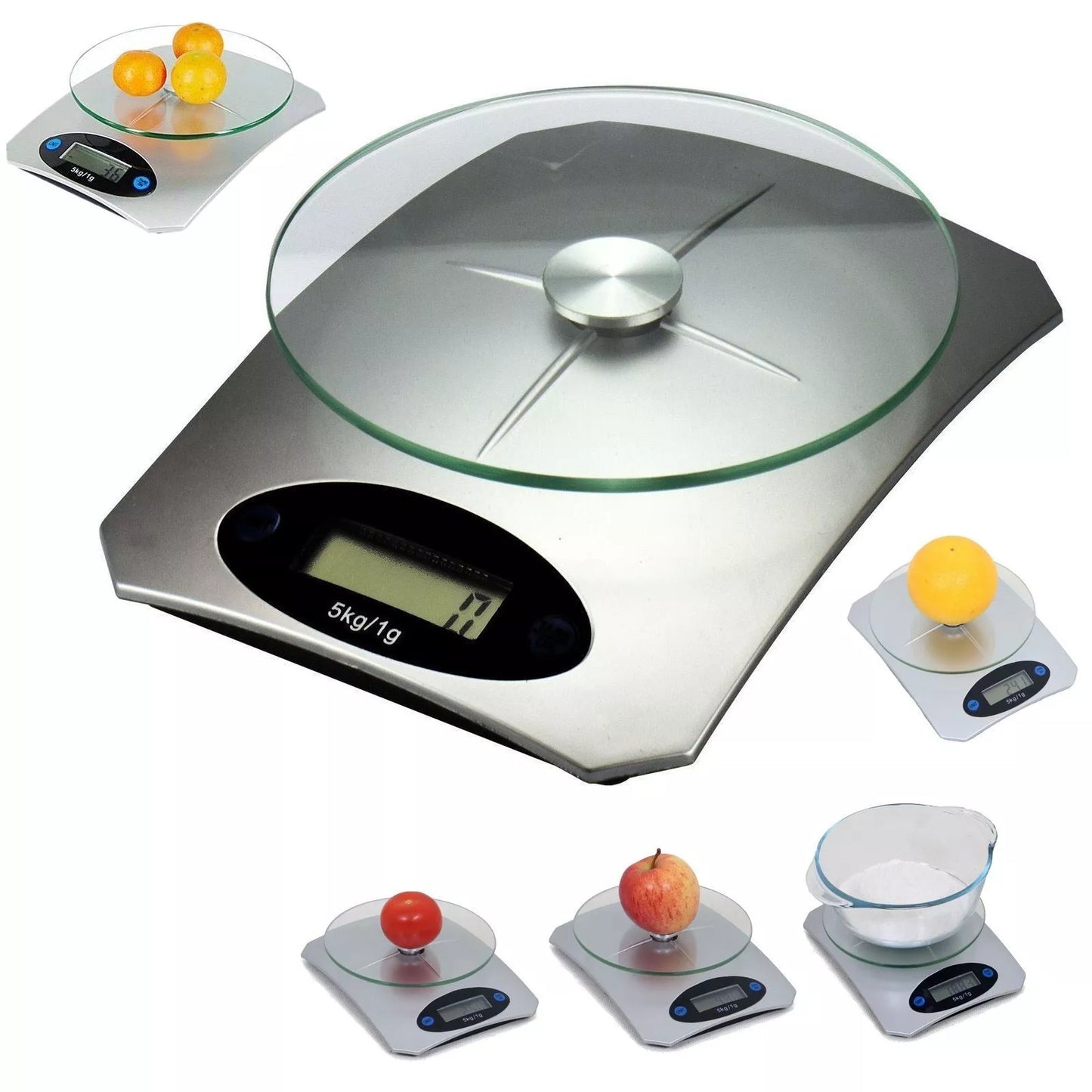 Elektronická kuchyňská váha 5KG/1G