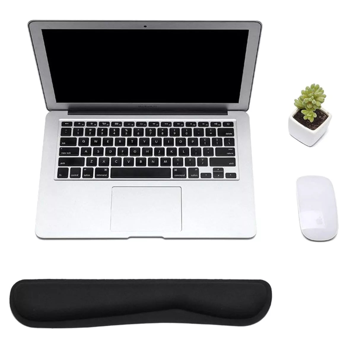 Ergonomicky tvarovaná gelová podložka pod klávesnici