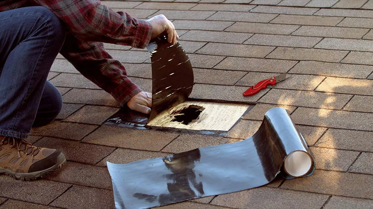 Voděodolná lepicí páska "FLEX TAPE" (černá barva)