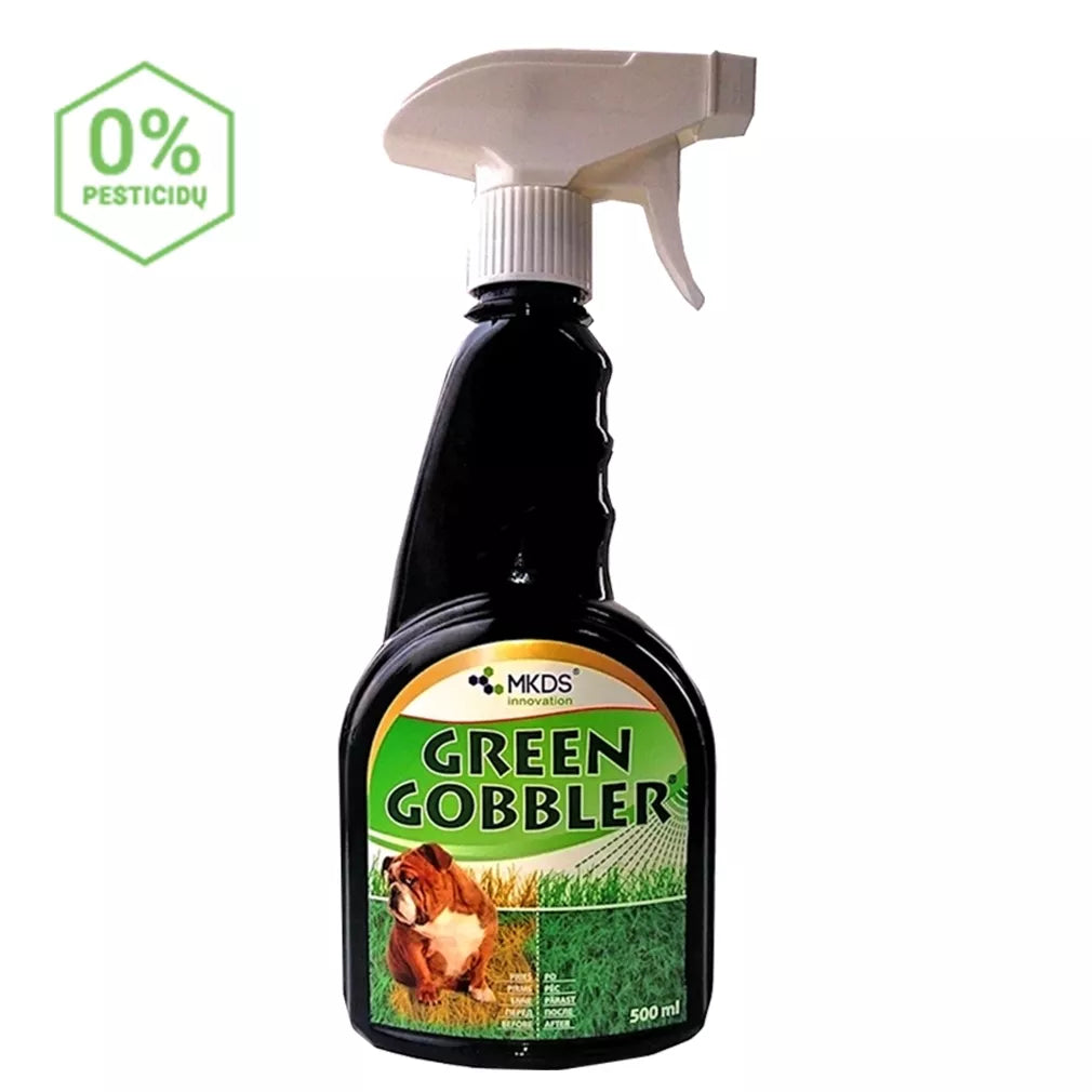 Green Gobbler mikroorganismy pro trávníky proti moči domácích mazlíčků, 500 ml
