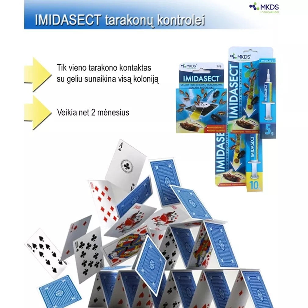 Imidasect 1,4 g, gelový insekticid v nástrahové misce PRO HUBENÍ ŠVÁBŮ