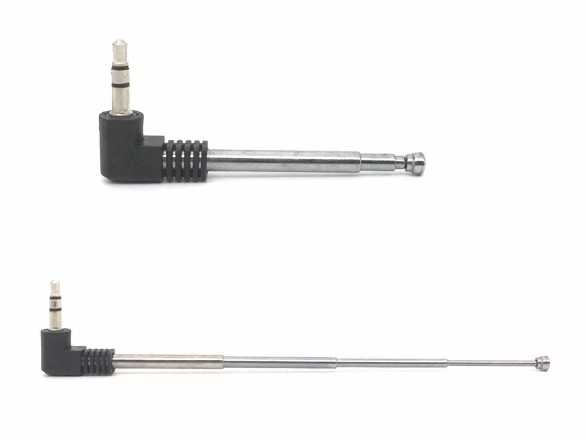 Vnější 3,5mm mini jack rádiová anténa.