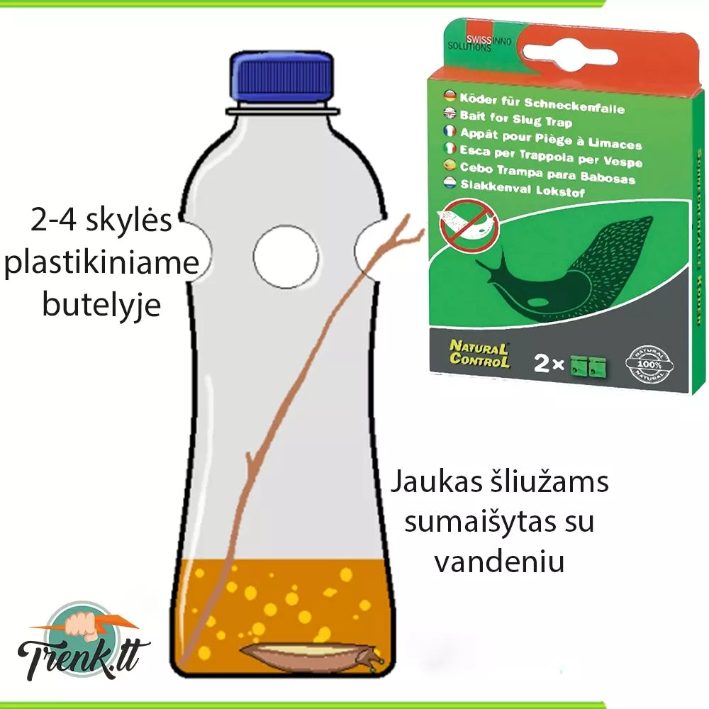 Návnada pro lapač slimáků, 2 ks.
