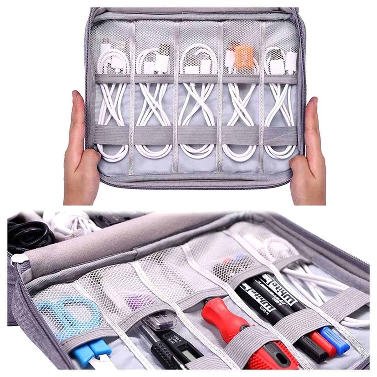 Taška na kabely a elektronická zařízení