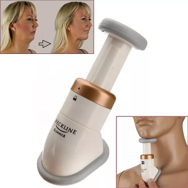 Masážní a posilovací přístroj na krk, bradu a podbradek „Neckline Slimmer“