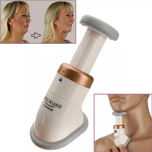 Masážní a posilovací přístroj na krk, bradu a podbradek „Neckline Slimmer“