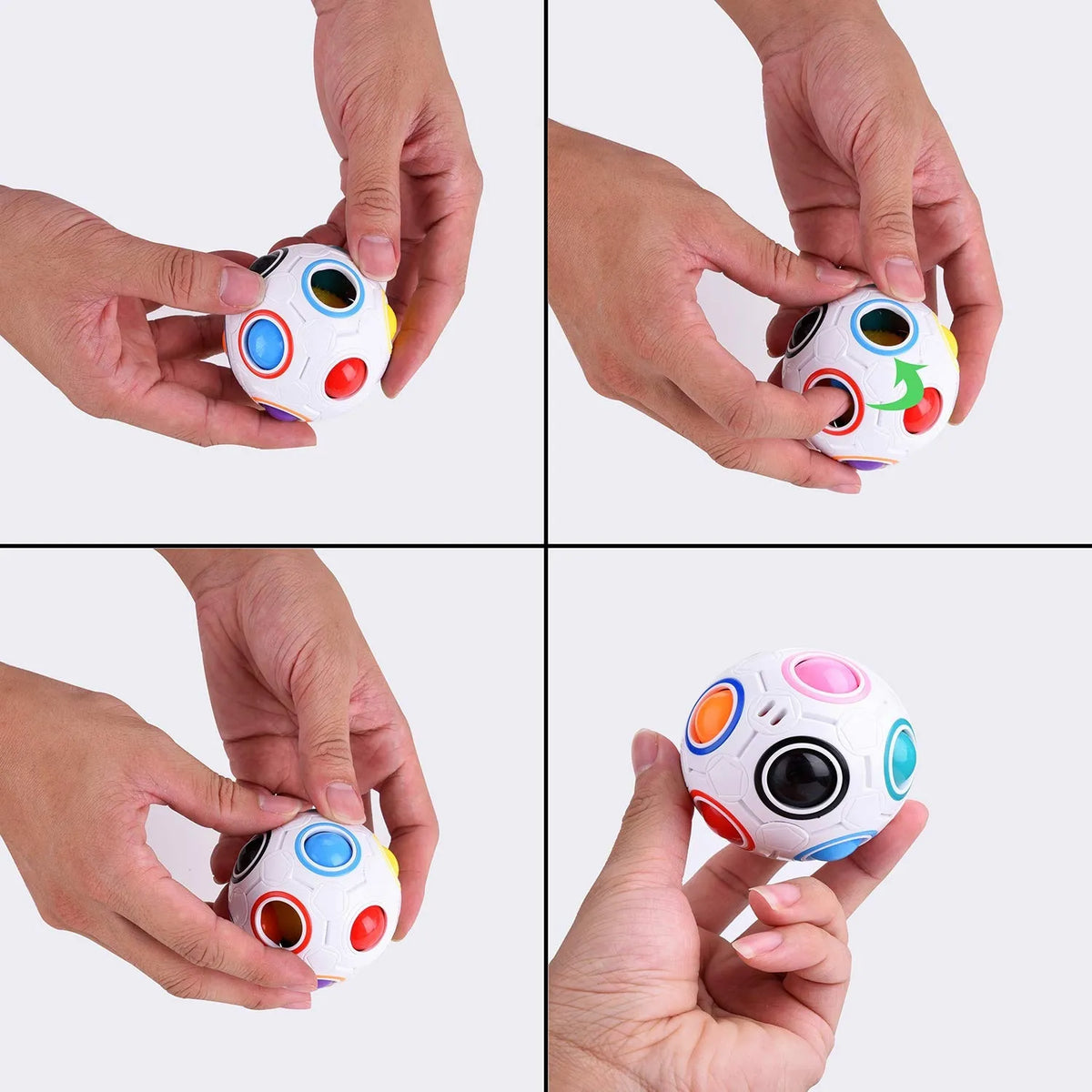 Hlavolamová koule "Puzzle Magic Rainbow Ball"