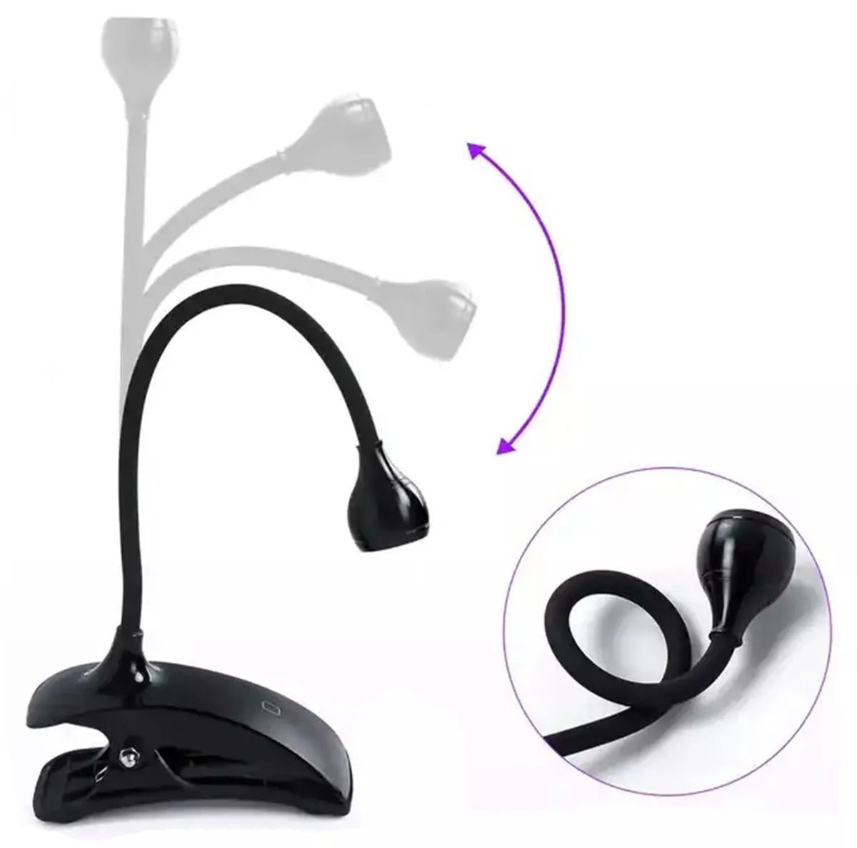 Kompaktní flexibilní 3W UV LED lampa