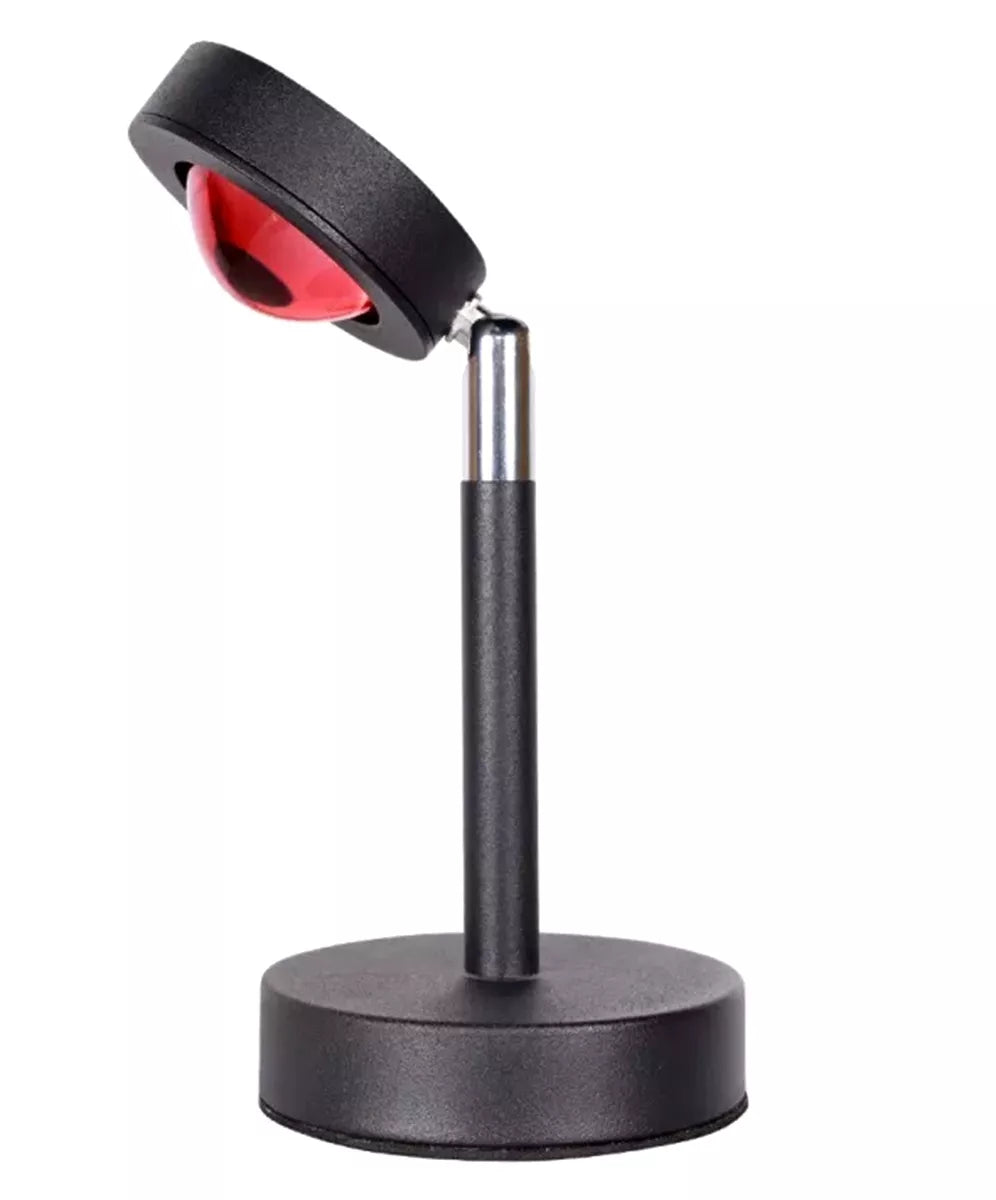 Kompaktní LED lampa na západ slunce