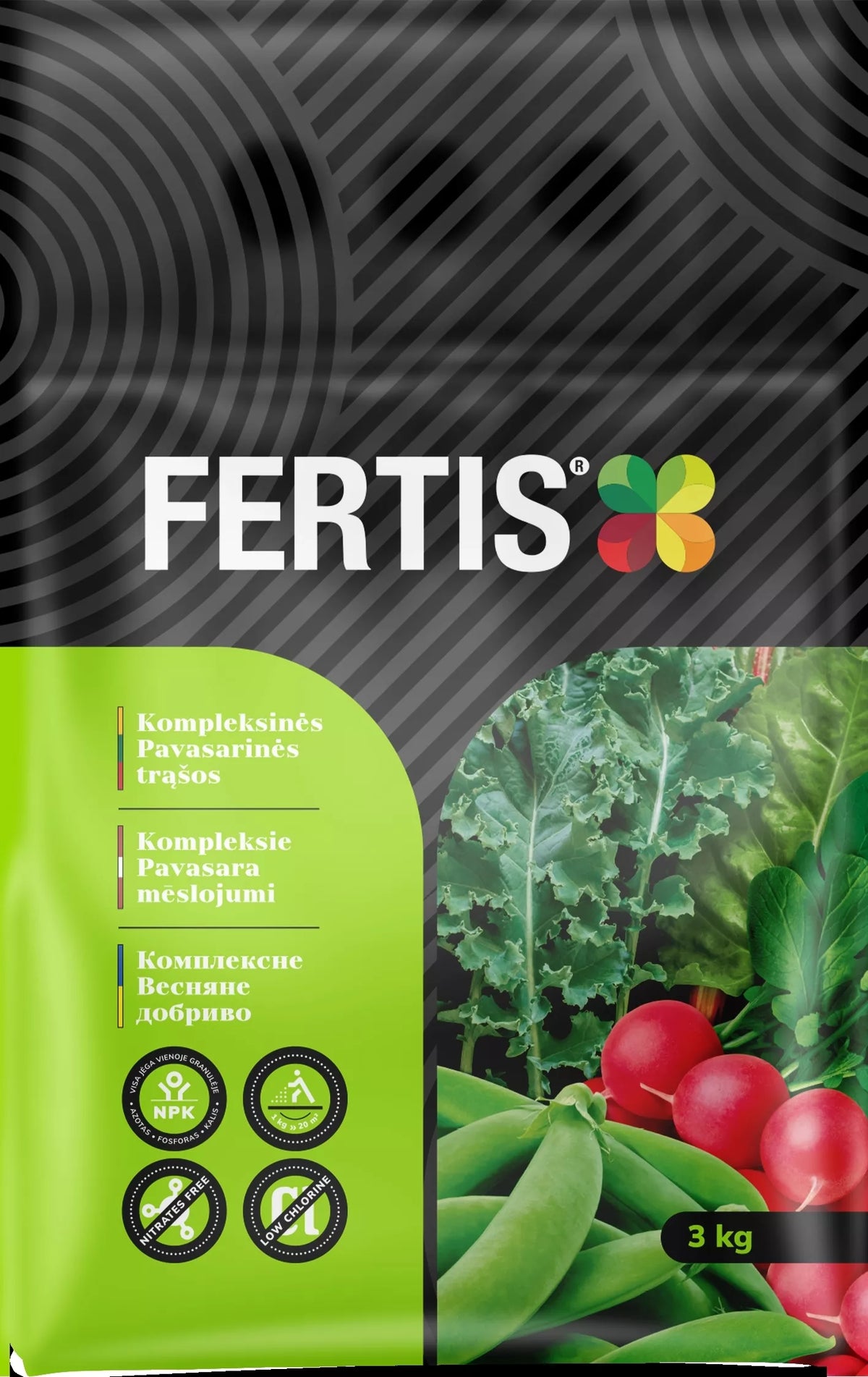 Komplexní jarní hnojivo FERTIS, 3 kg
