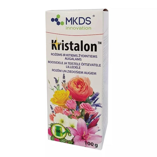 Kristalon bílý, hnojivo pro bohaté kvetení a nasazování plodů, 100 g