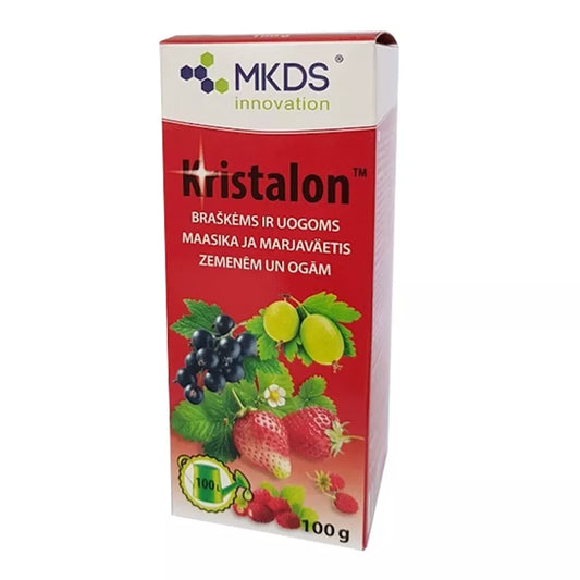 Kristalon červený, hnojivo pro jahody a bobulovité rostliny, 100 g